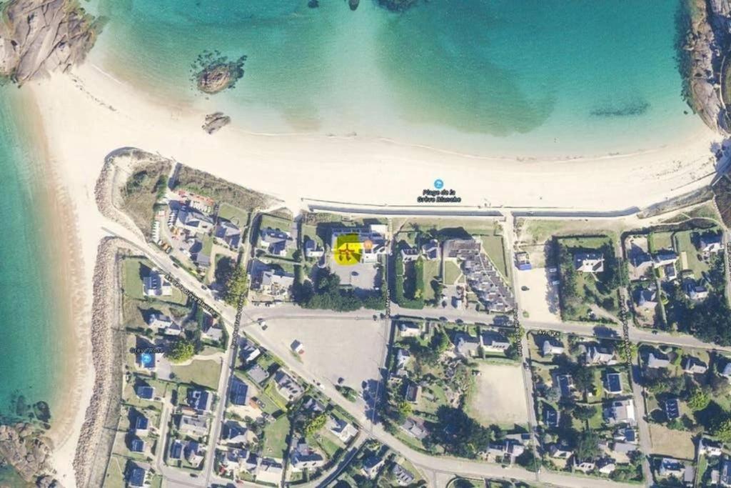 Appartement Appt Les Pieds Dans L'Eau à Trégastel Extérieur photo
